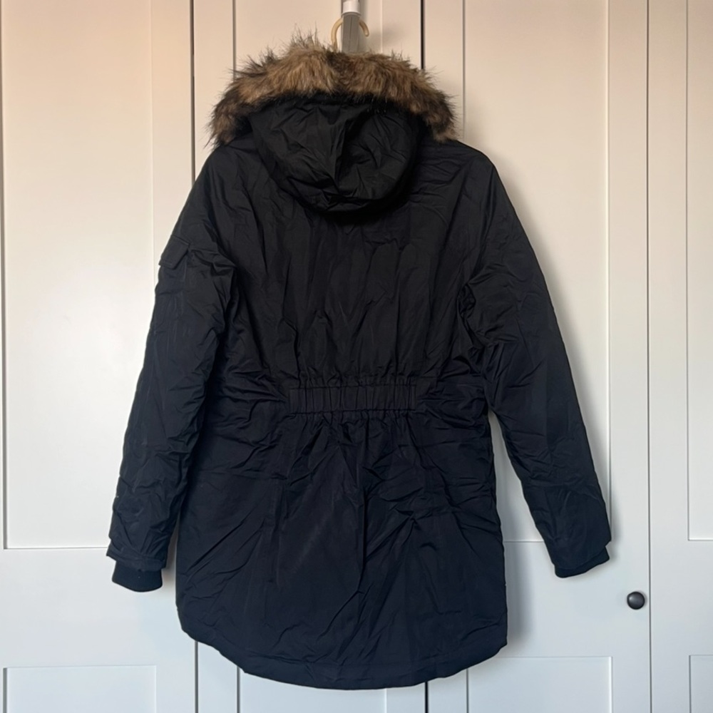Eddie Bauer Weatheredge Down Hooded Winter Puffer Parka M - Picture 3 of 14